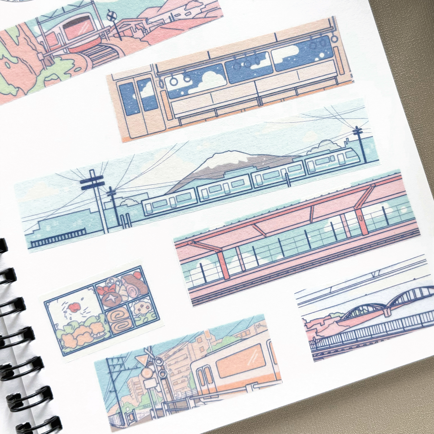 Ame x CTFJ / Washi Tape - Train Journey in Japan