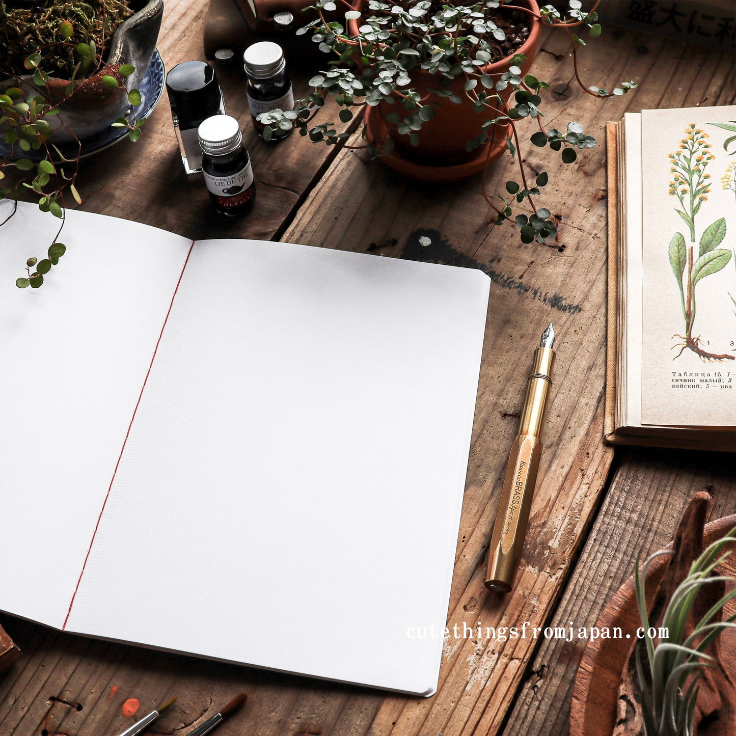 Torinoko Washi Paper Notebook - Plain A5