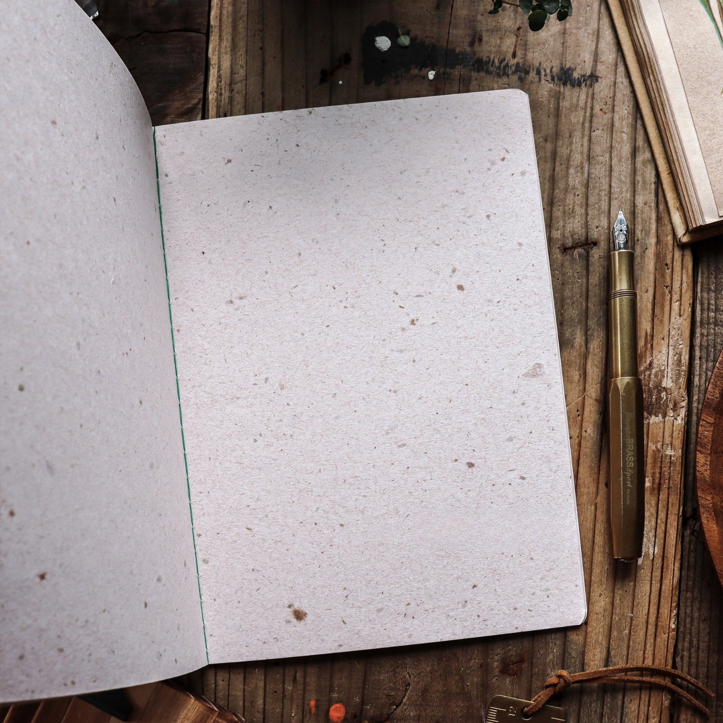 Sutenai 100% Recycled Washi Paper Notebook - Plain A5