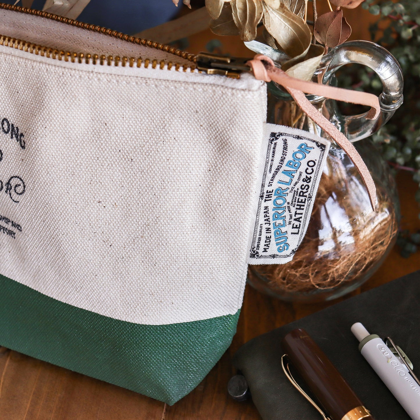 The Superior Labor / Engineer Pouch - Moss Green (Size #3)
