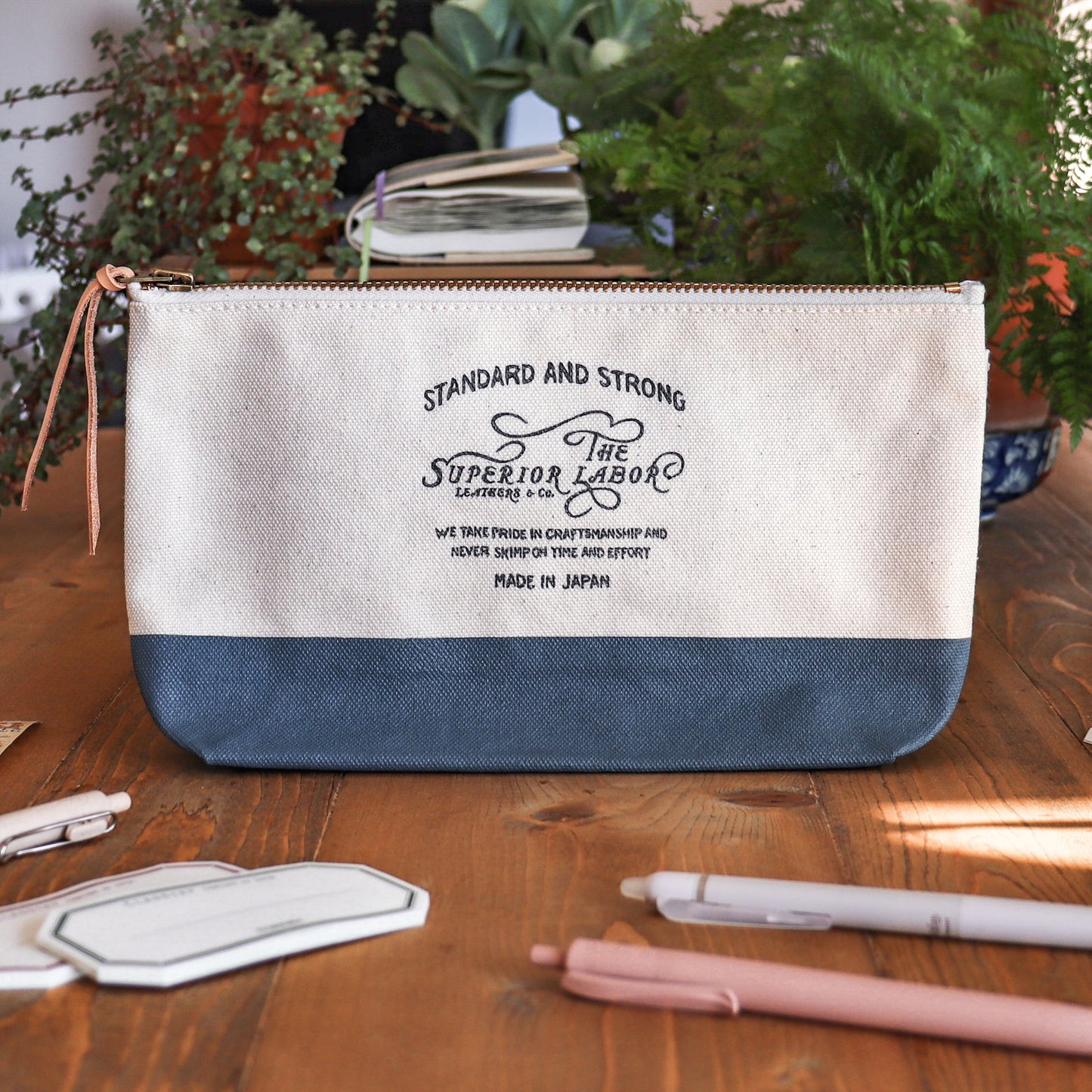 The Superior Labor / Engineer Pouch - Smocky Blue (size #3)