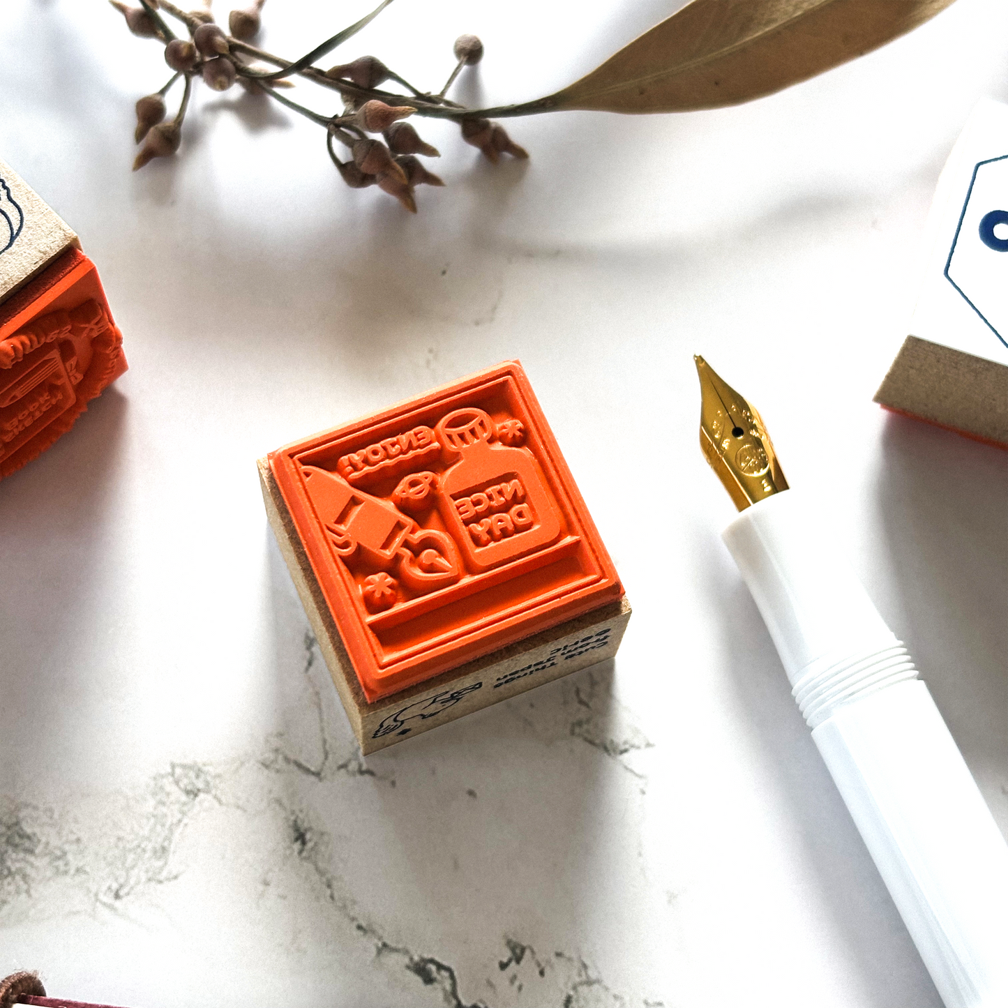 CTFJ x eric Rubber Stamp - Enjoy!