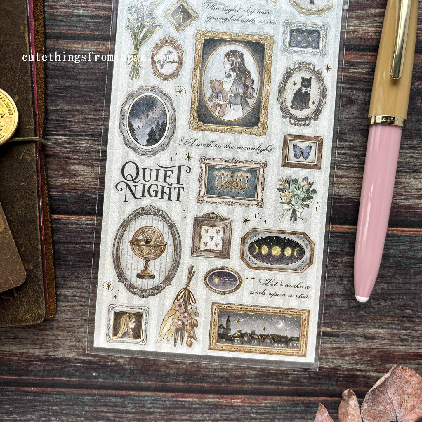 Last Stock Quiet Night Stickers