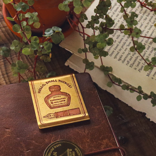 Limited Edition TSL x eric x CTFJ / Brass Clip - Hello, Small Things!