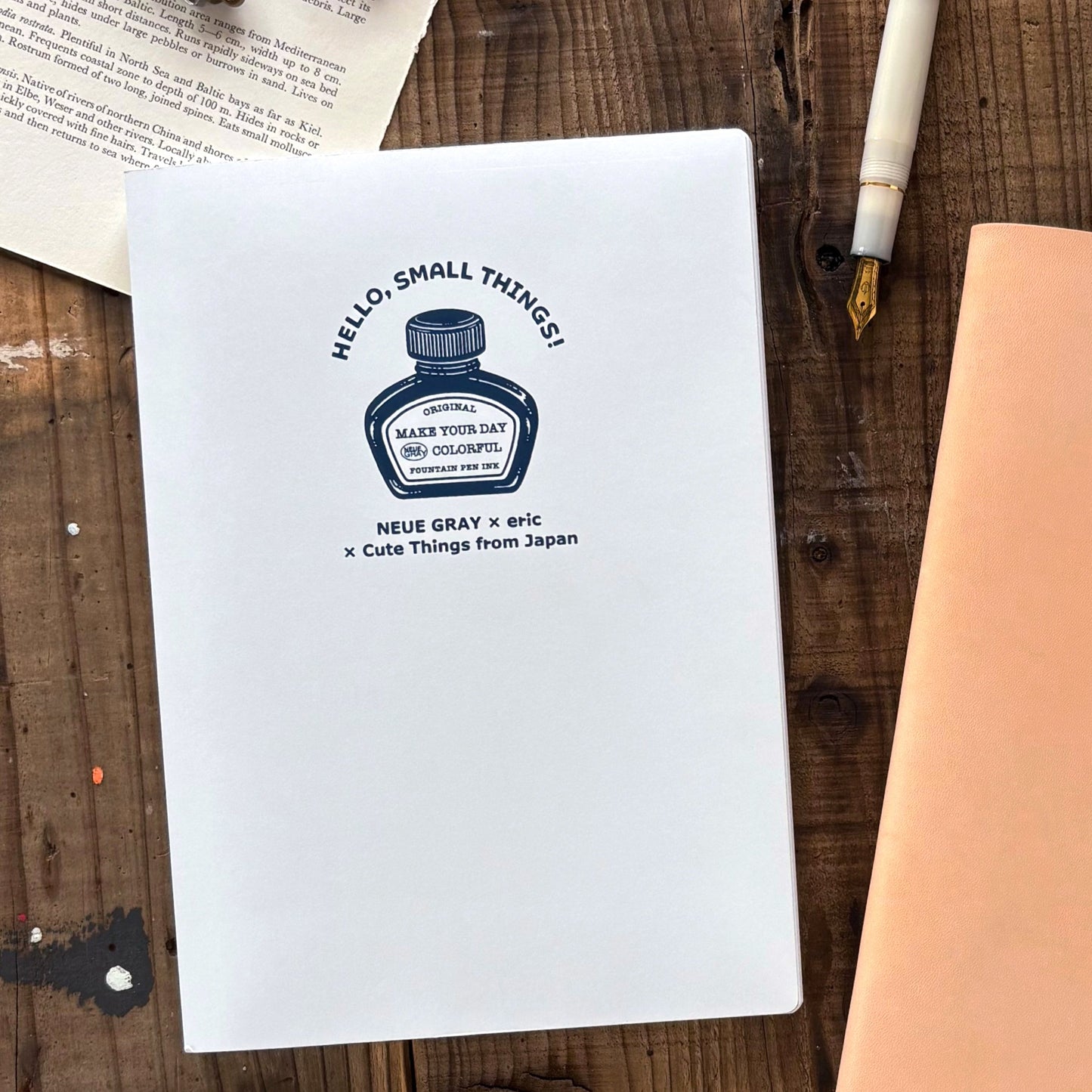 eric x neue gray x CTFJ / Notebook - A5 Plain (192 pages)