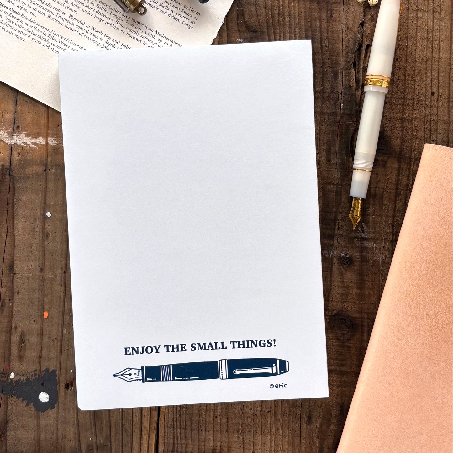 eric x neue gray x CTFJ / Notebook - A5 Plain (192 pages)