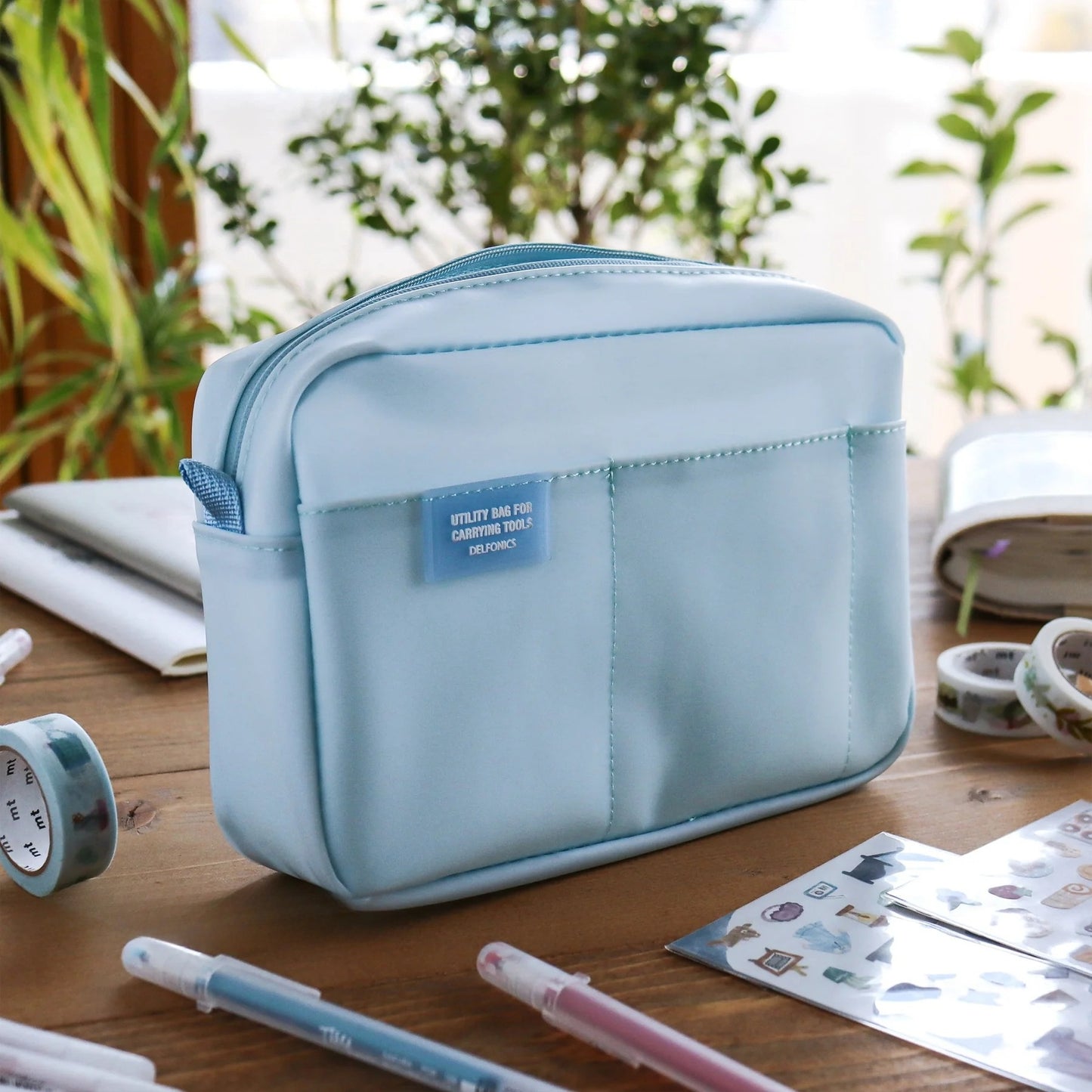 Delfonics Utility Pouch - POP (Blue / 2 Sizes)