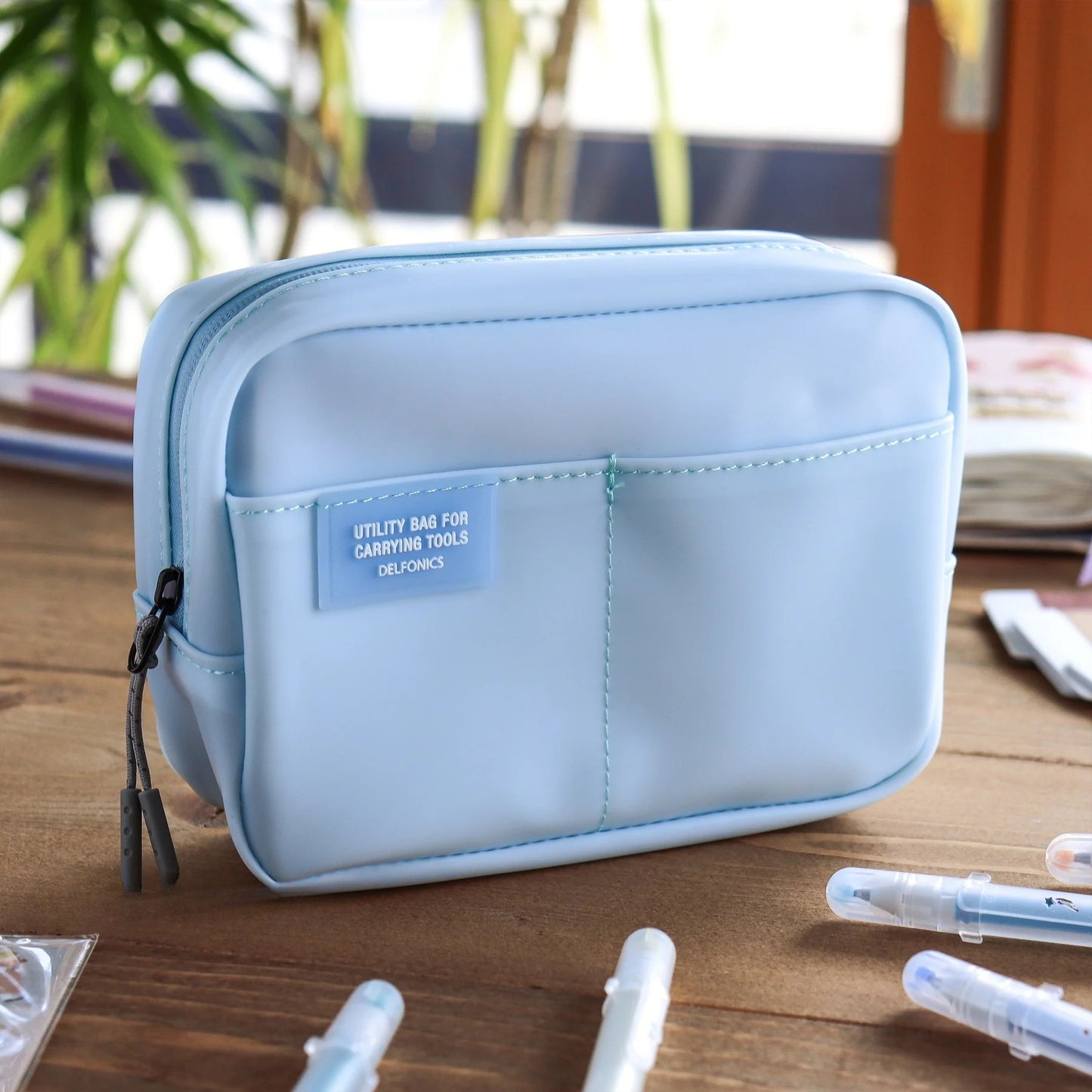 Delfonics Utility Pouch - POP (Blue / 2 Sizes)