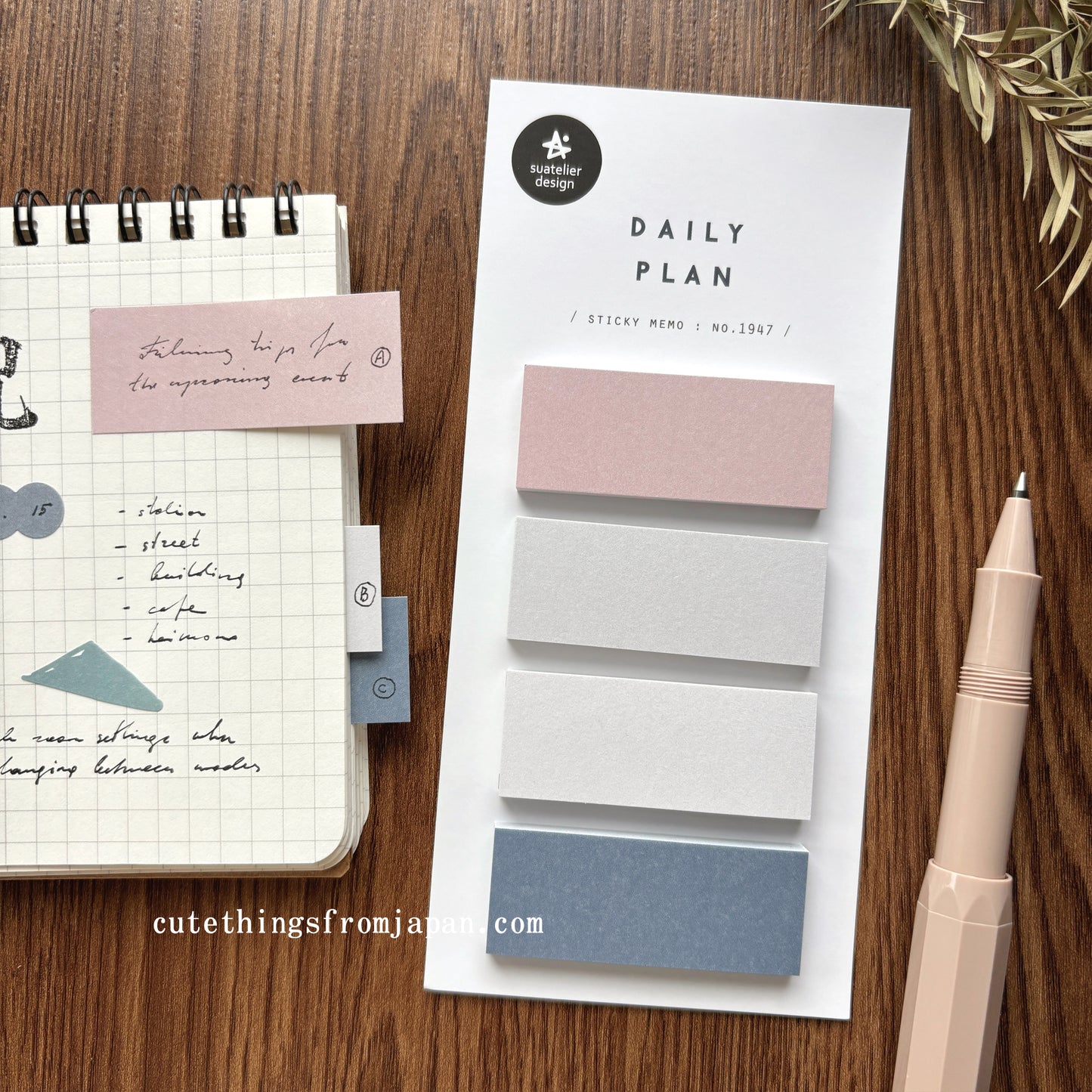 Daily Plan Sticky Note - Basic