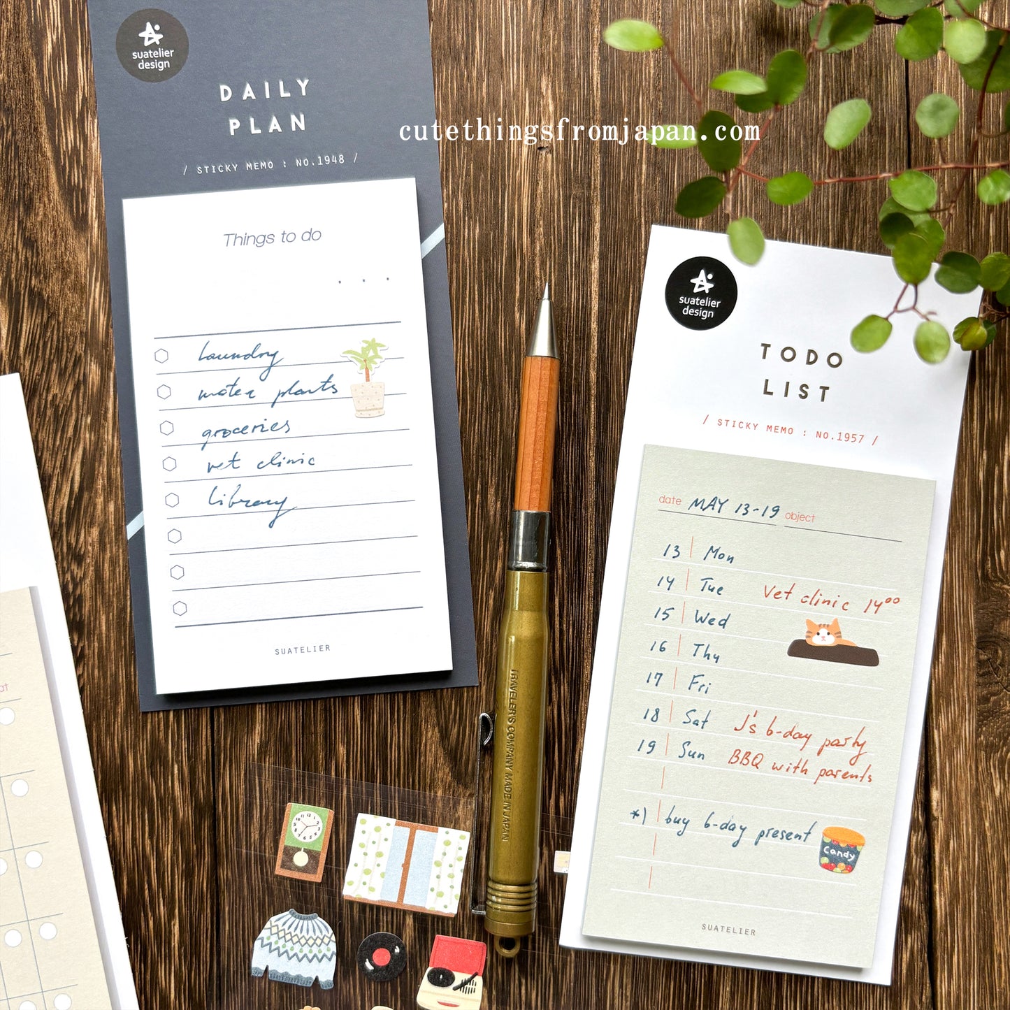 Daily Plan Sticky Note - Things to do