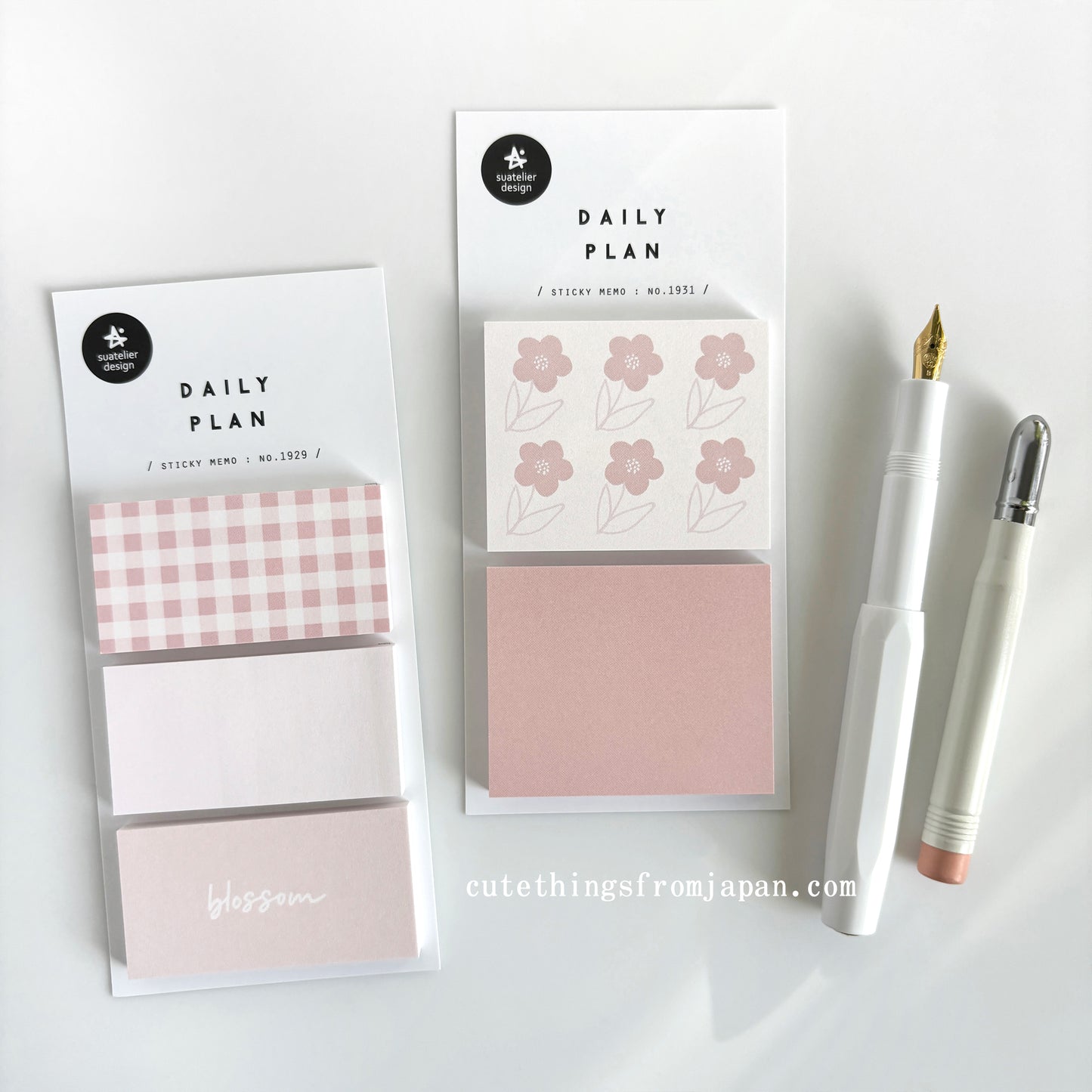 Daily Plan Sticky Note - Flower