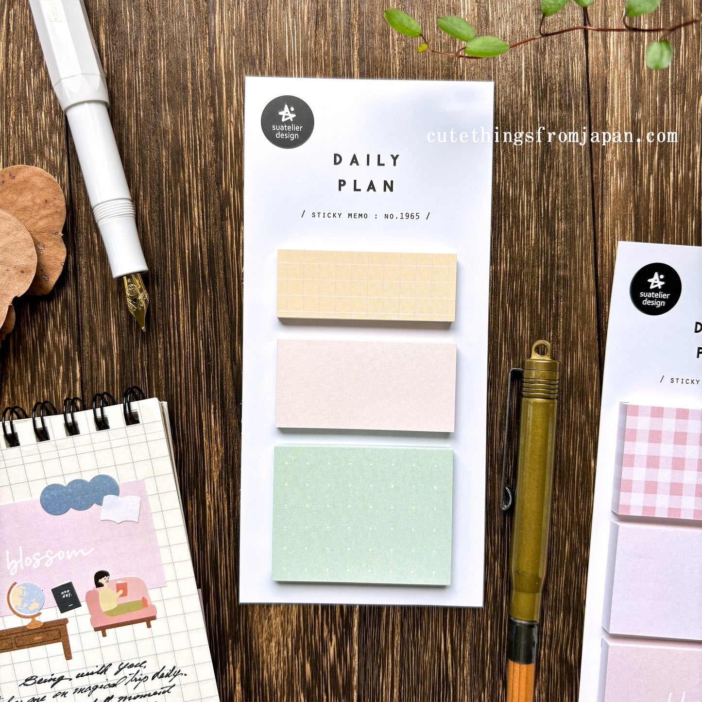 Daily Plan Sticky Note - Spring
