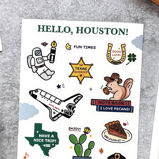 Limited Edition eric x CTFJ / Hello Houston Stickers