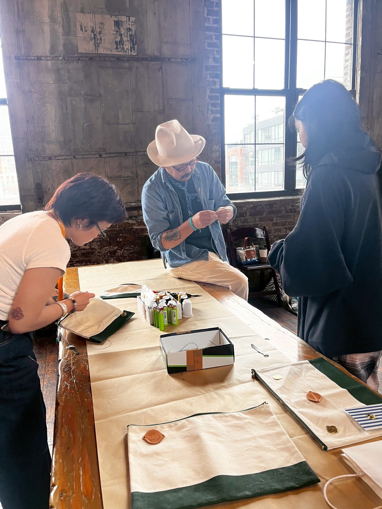 TSLキャンバスポーチワークショップ