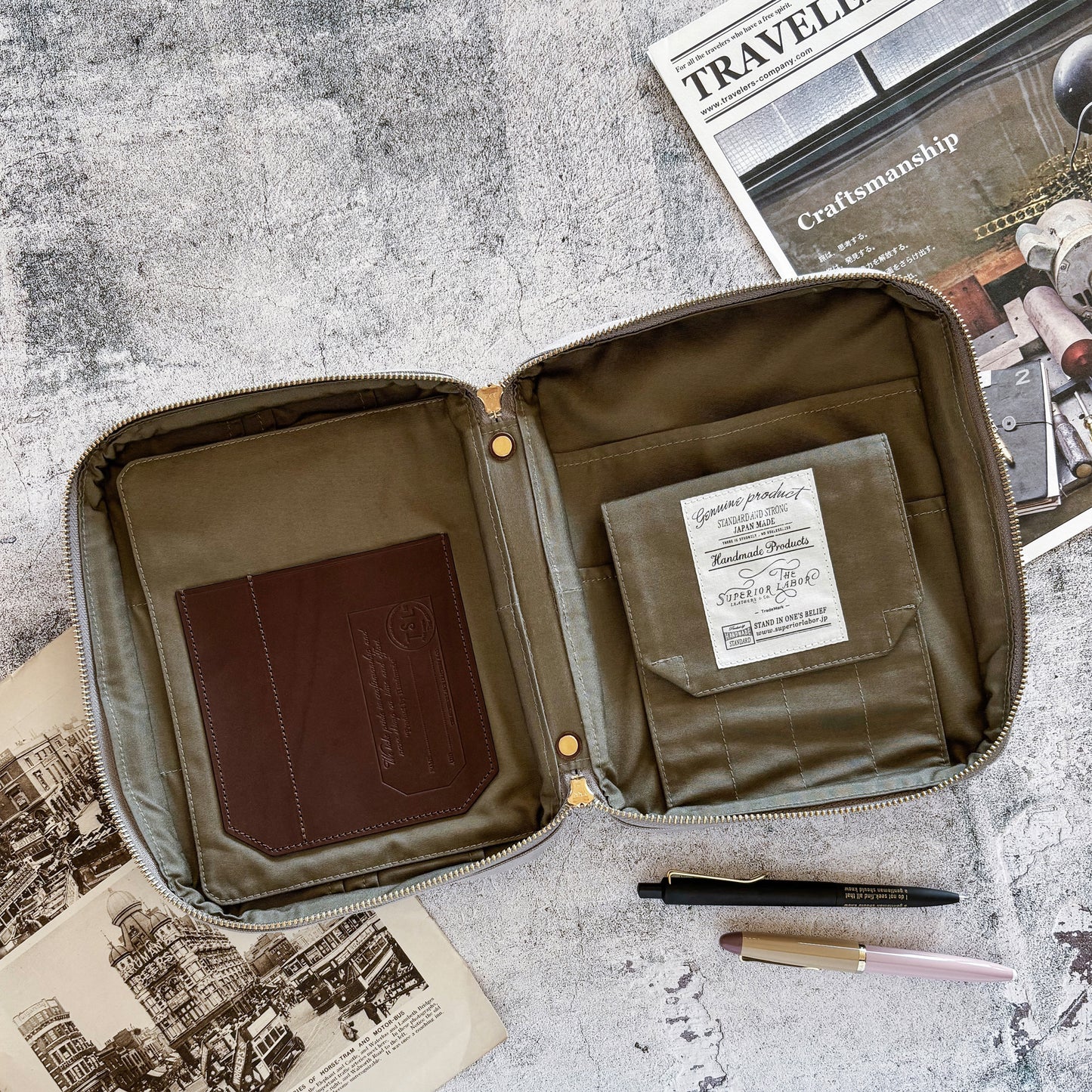 The Superior Labor Canvas Mission Case - Large Gray