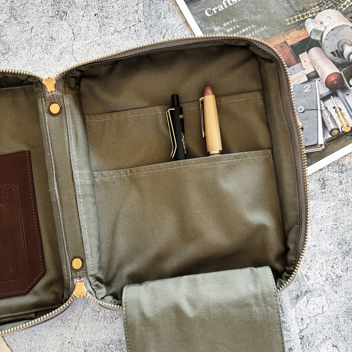The Superior Labor Canvas Mission Case - Large Gray