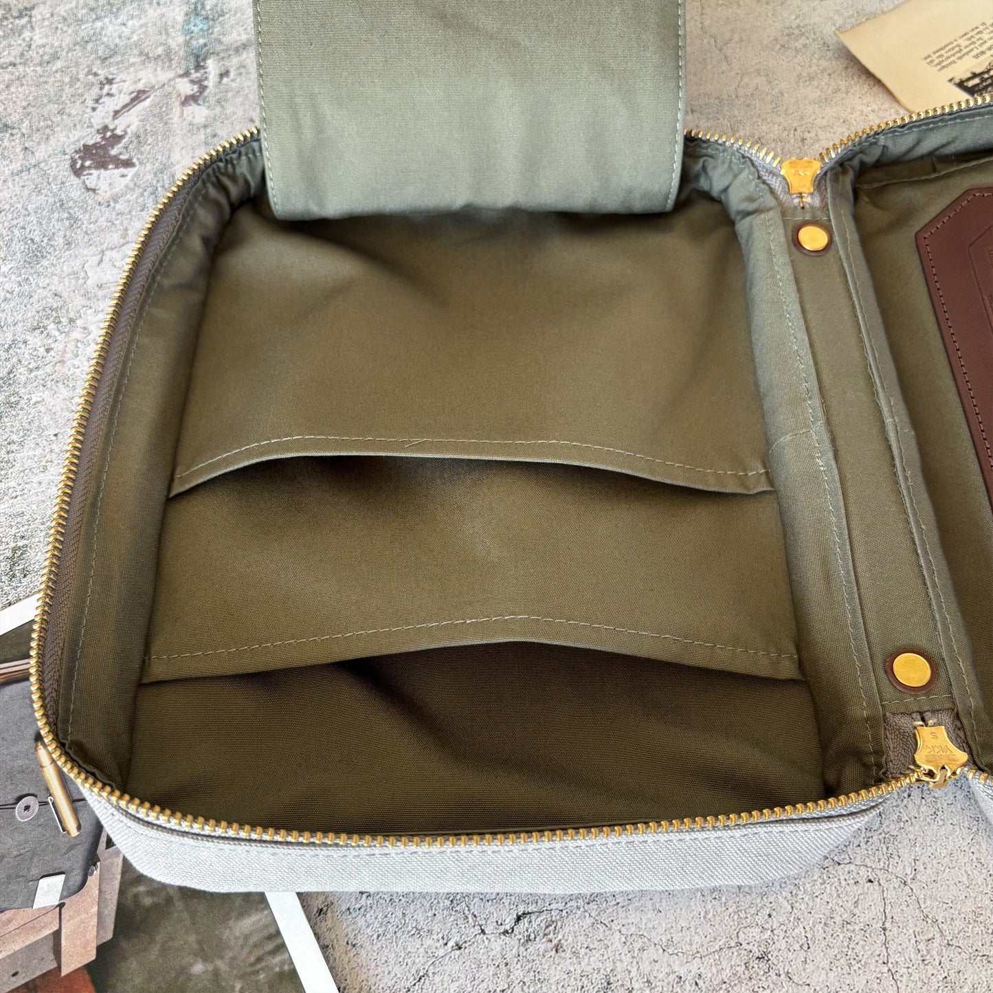 The Superior Labor Canvas Mission Case - Large Gray