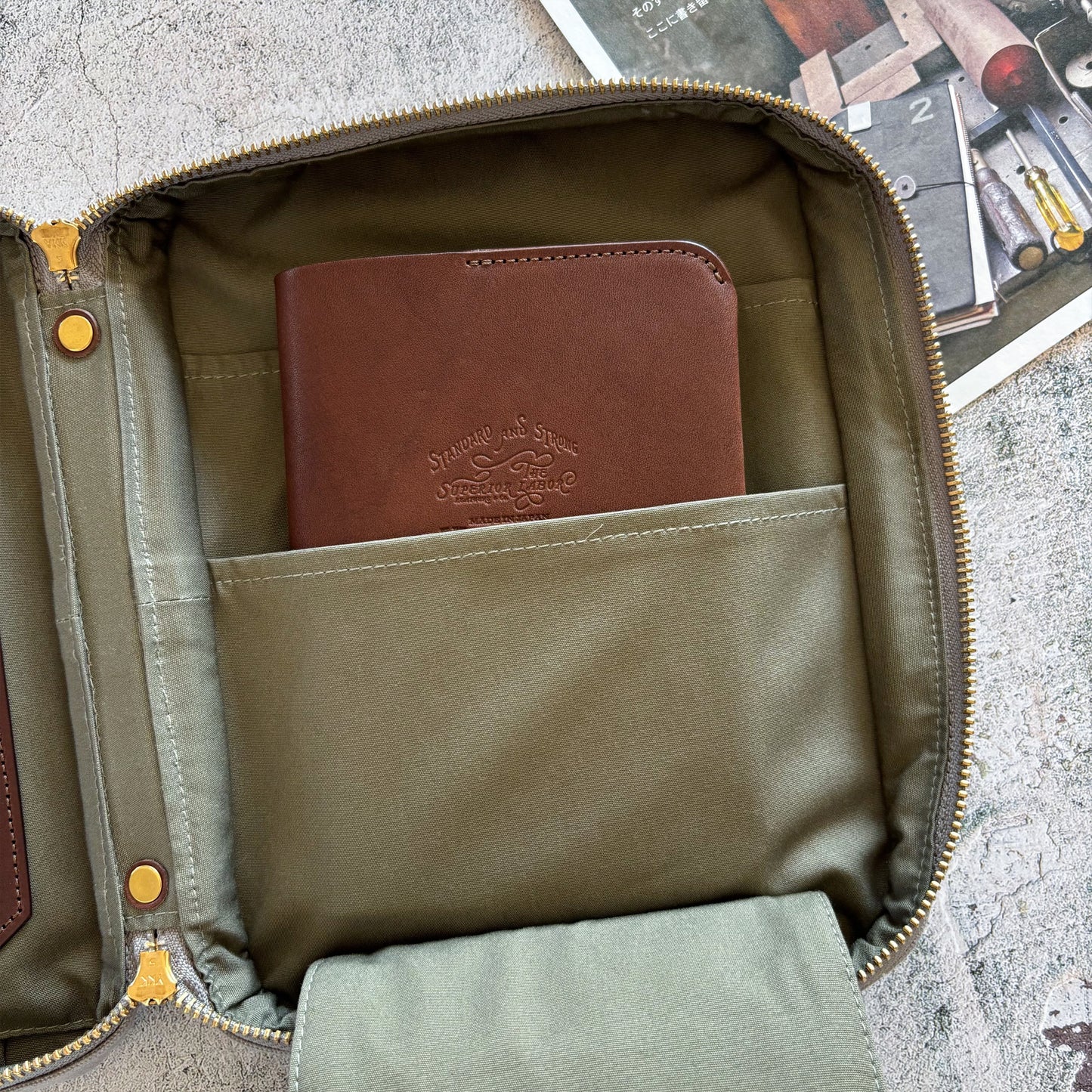 The Superior Labor Canvas Mission Case - Large Gray