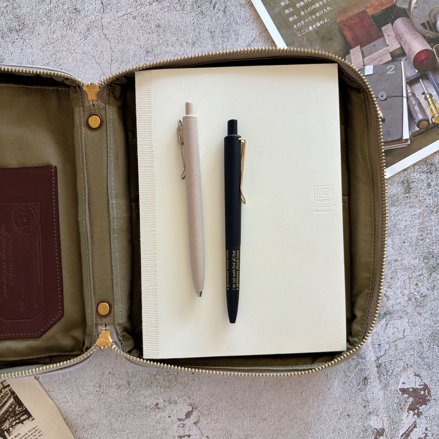 The Superior Labor Canvas Mission Case - Large Gray