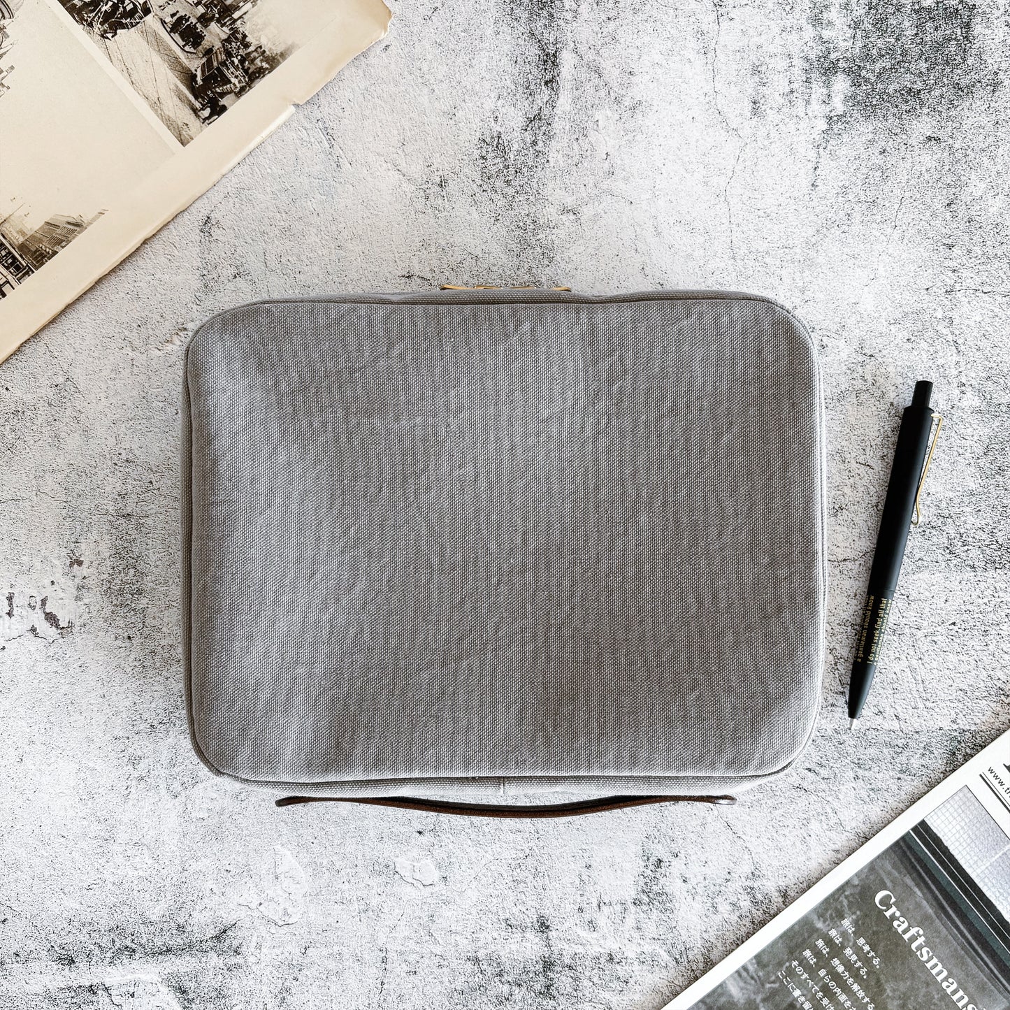 The Superior Labor Canvas Mission Case - Large Gray