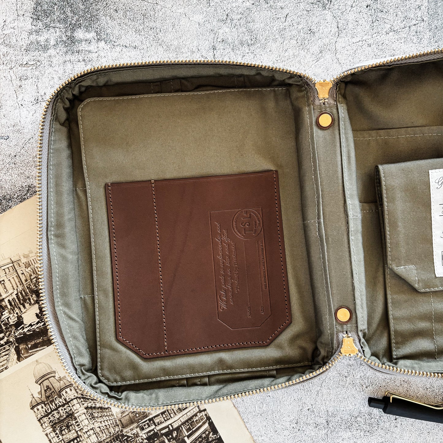 The Superior Labor Canvas Mission Case - Large Gray