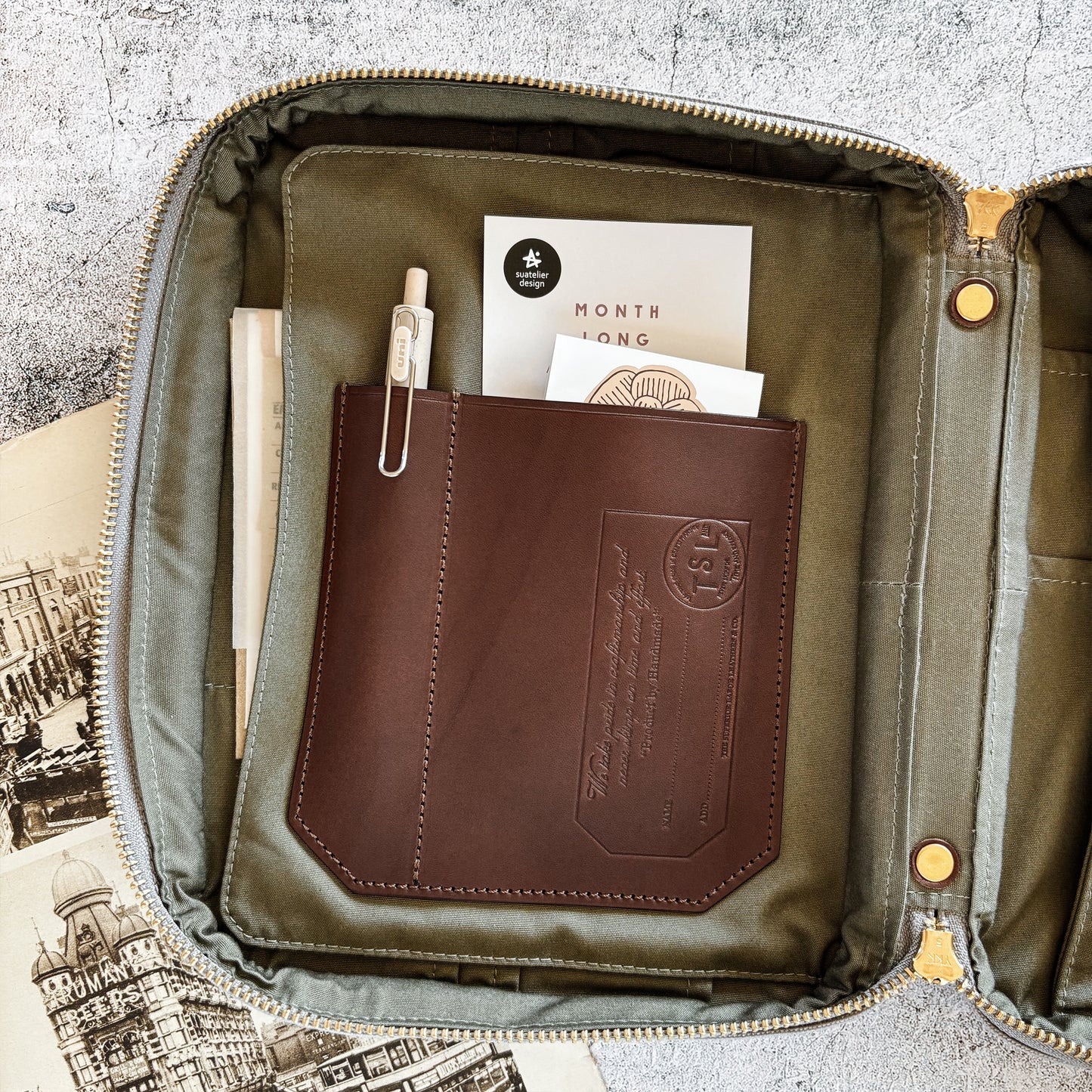 The Superior Labor Canvas Mission Case - Large Gray