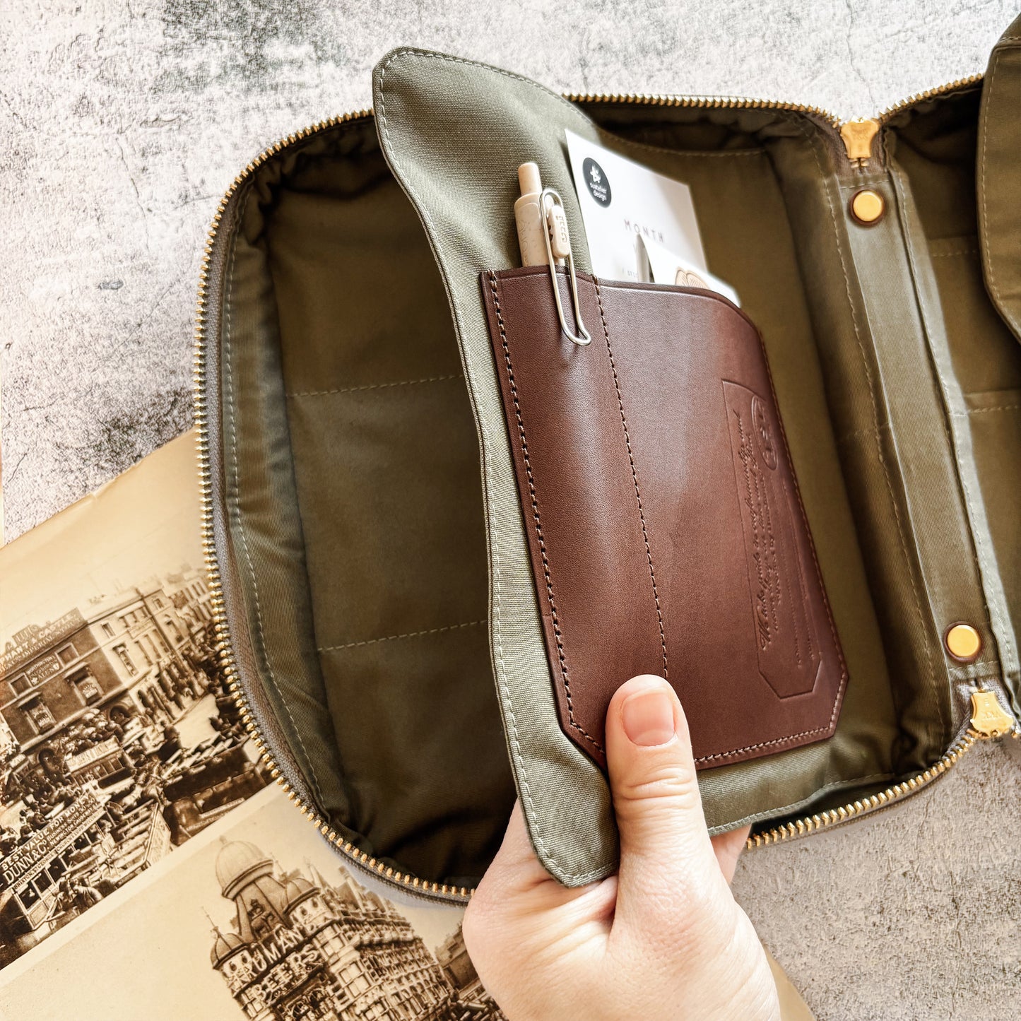 The Superior Labor Canvas Mission Case - Large Gray