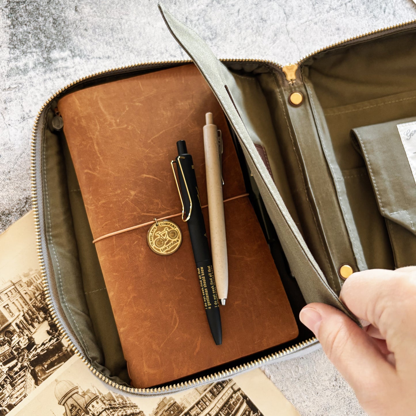 The Superior Labor Canvas Mission Case - Large Gray