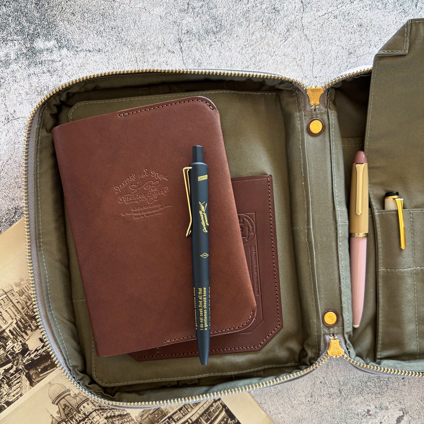 The Superior Labor Canvas Mission Case - Large Gray