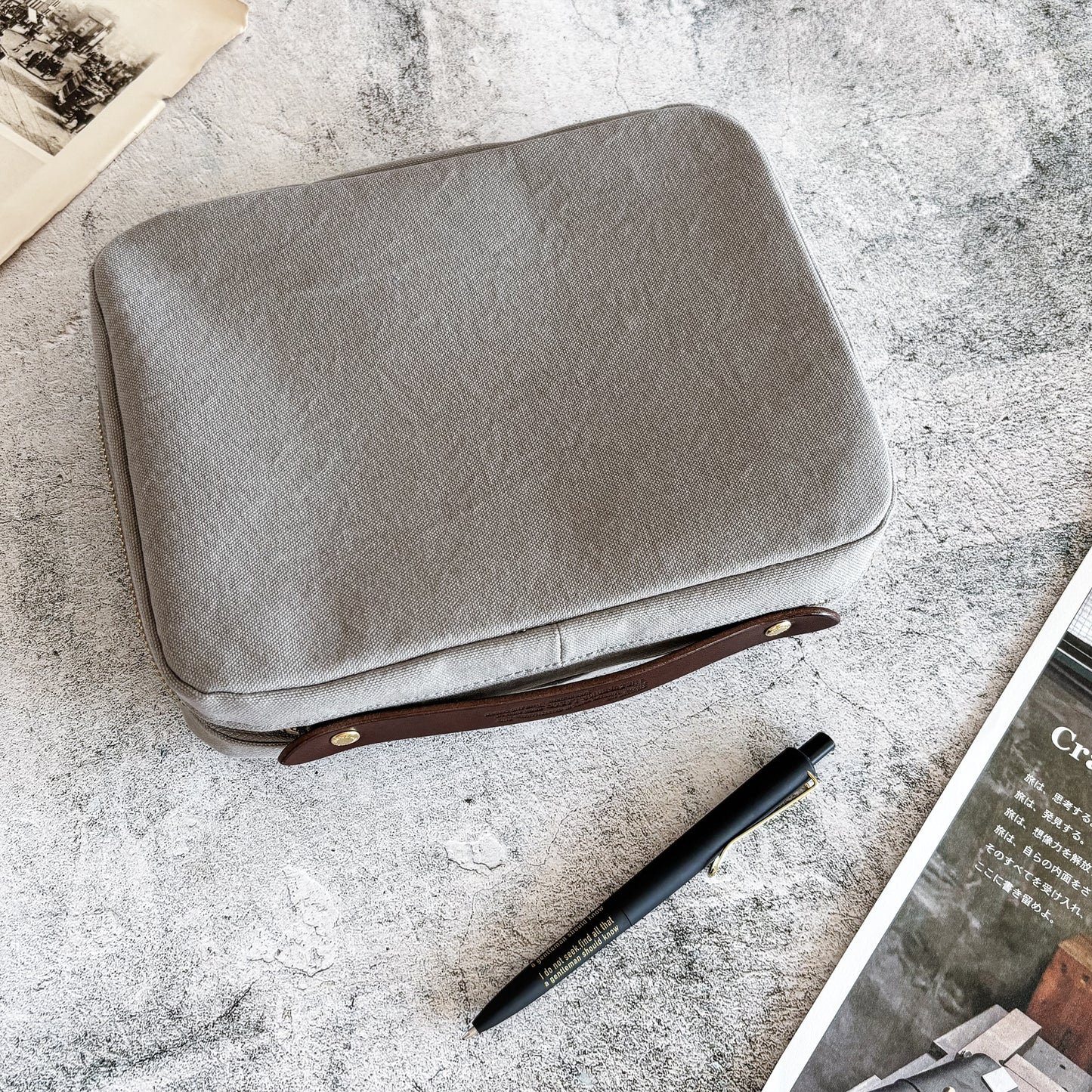 The Superior Labor Canvas Mission Case - Large Gray
