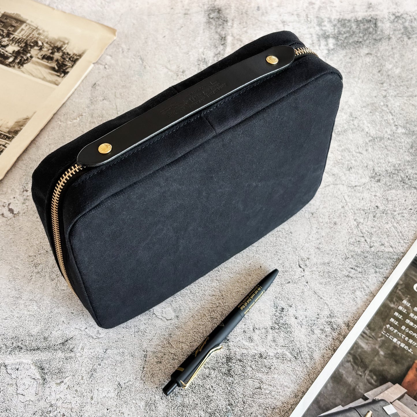 The Superior Labor Canvas Mission Case - Large Black
