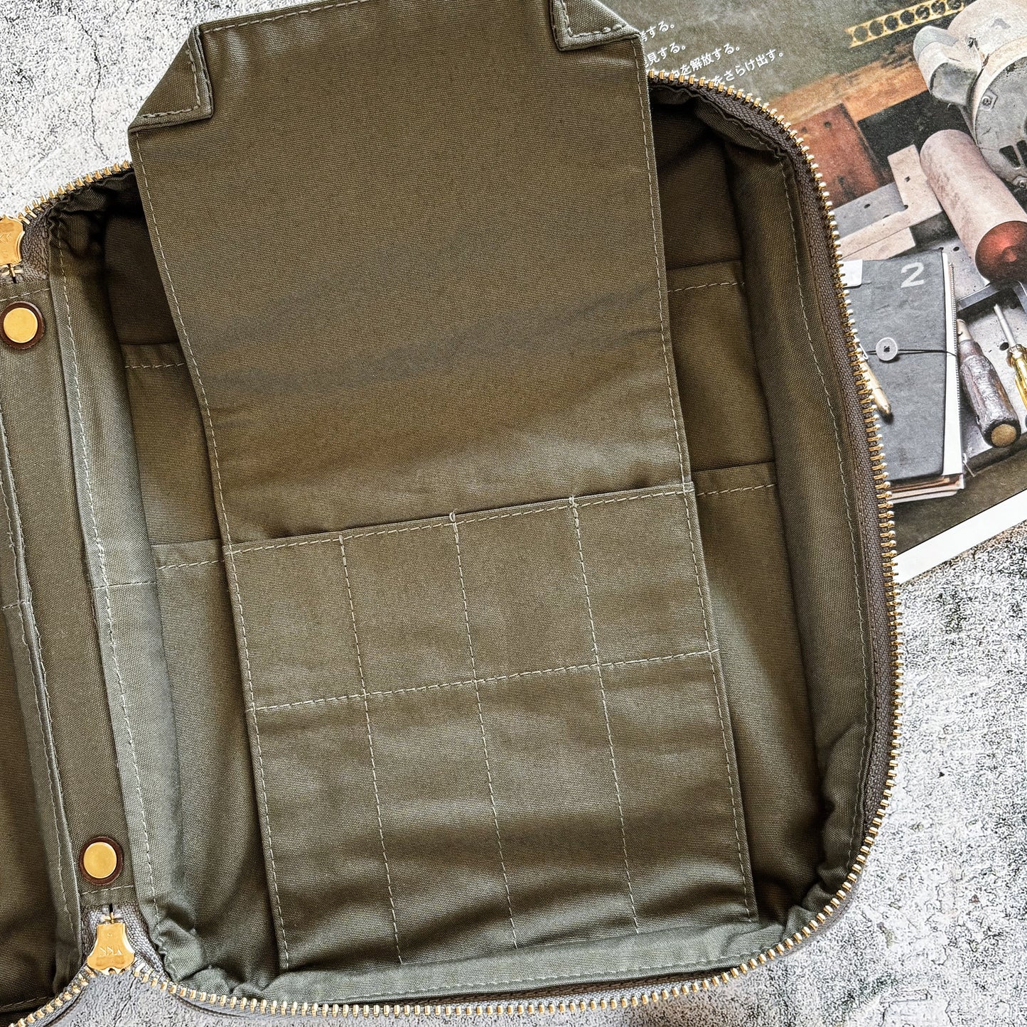 The Superior Labor Canvas Mission Case - Large Black