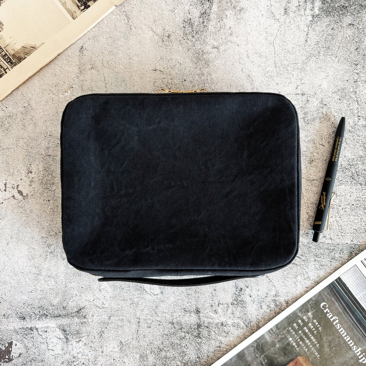 The Superior Labor Canvas Mission Case - Large Black