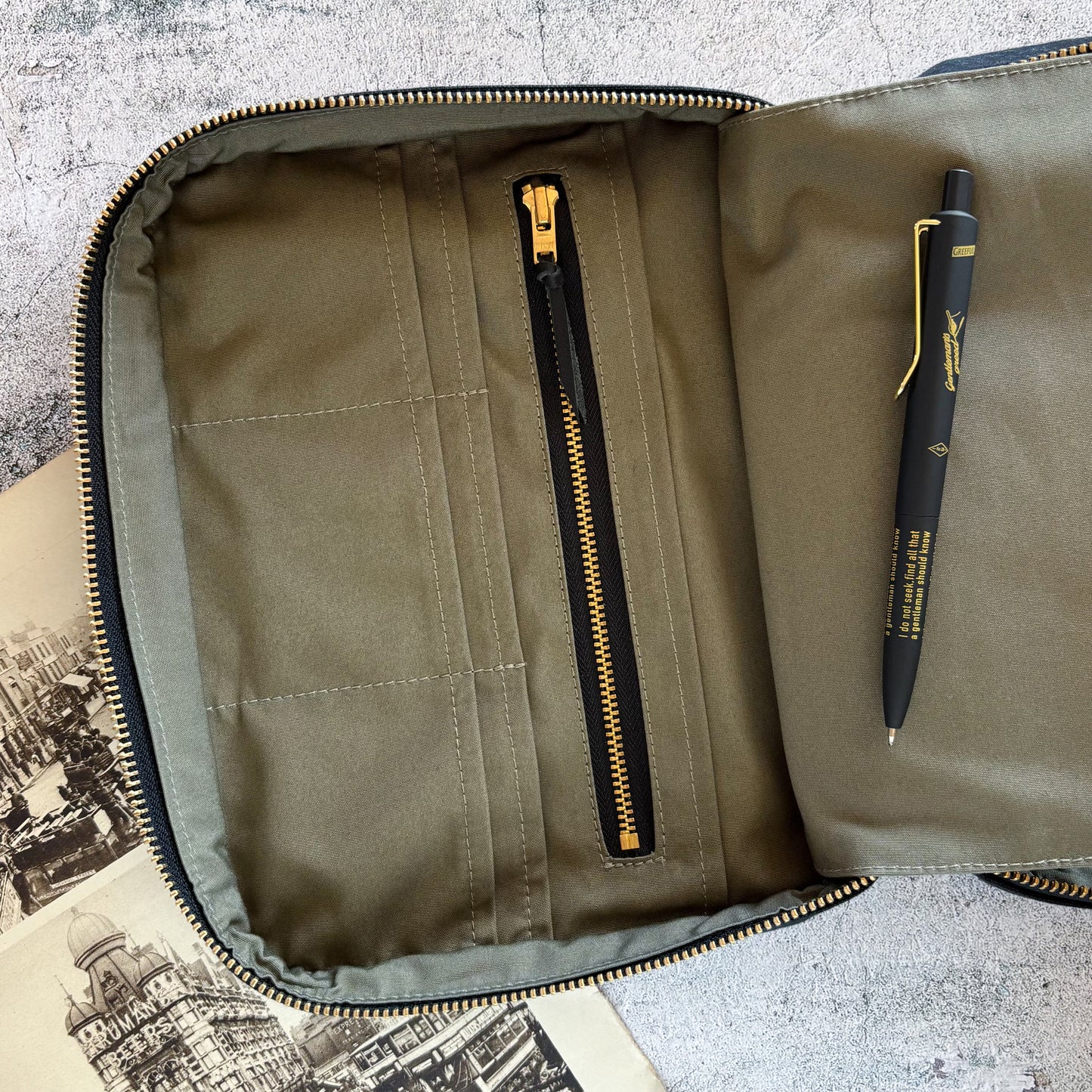 The Superior Labor Canvas Mission Case - Large Black