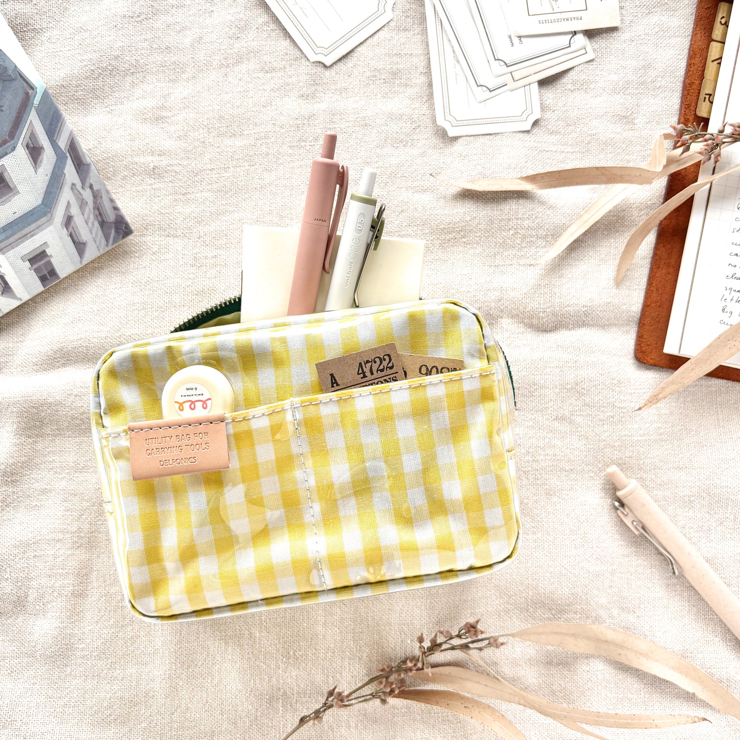 Delfonics / Utility Pouch - Sereno Yellow (XS size)