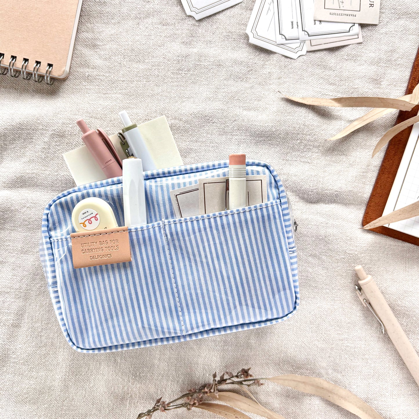 Delfonics / Utility Pouch - Sereno Blue (XS size)