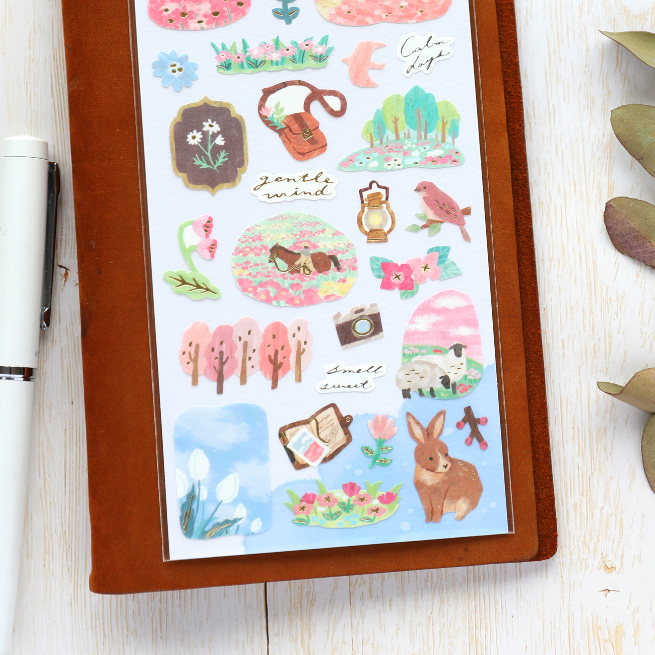 Travel Stickers - Spring Forest