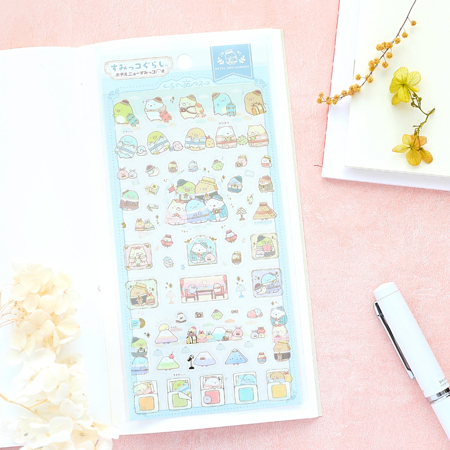 Sumikkogurashi Stickers - Sumikko Hotel