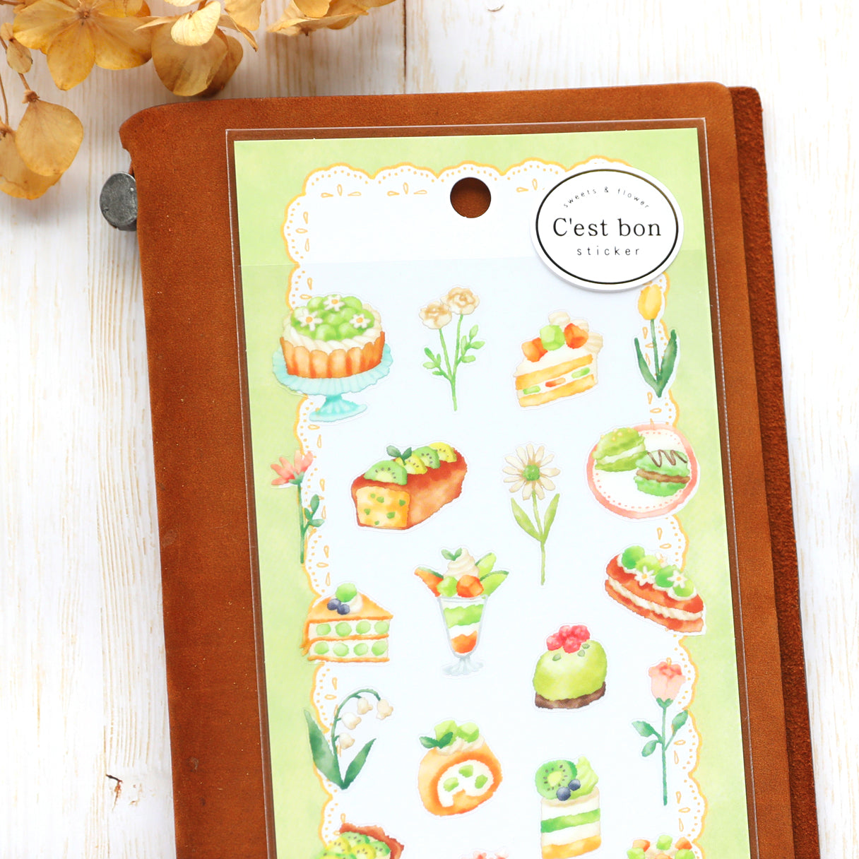 C'est Bon Stickers - Green Sweets