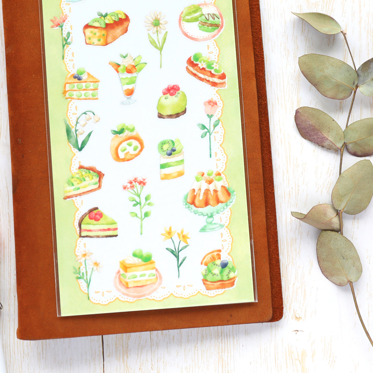 C'est Bon Stickers - Green Sweets