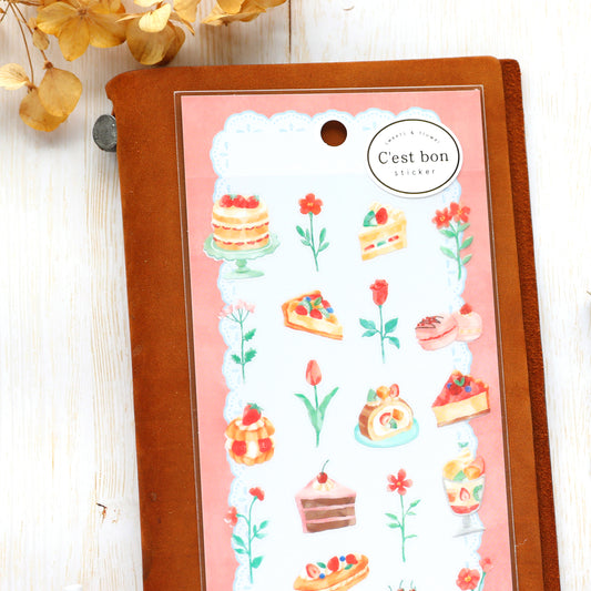 C'est Bon Stickers - Red Sweets