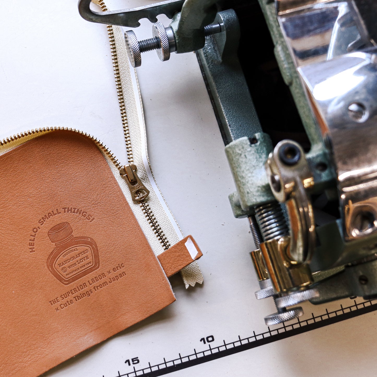 TSL x eric x CTFJ / Utility Leather Pouch