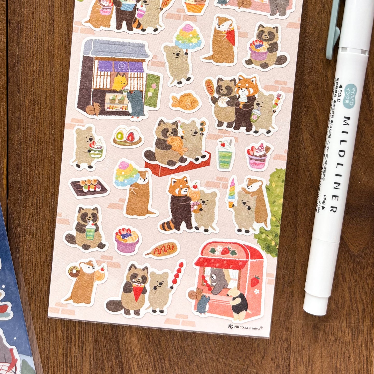 Animal Friends Stickers - Sweets