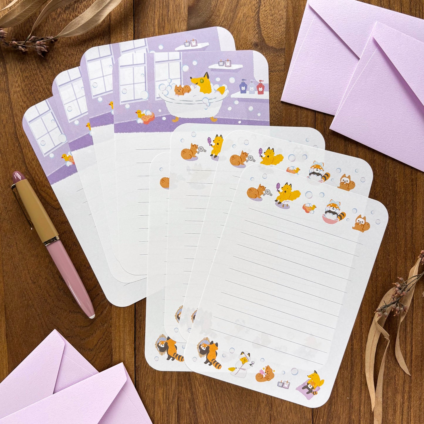 Animal Friends Letter Set - Spa Time