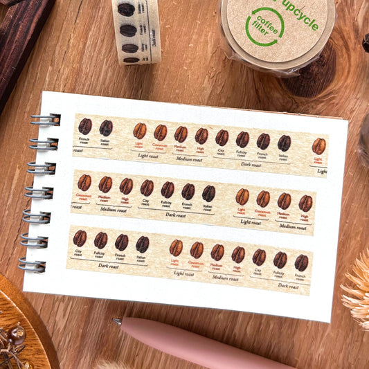 mt / Upcycle Washi Tape - Coffee Beans