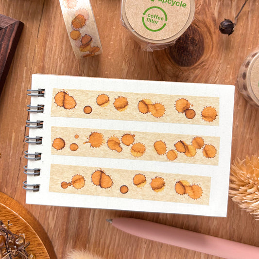 mt / Upcycle Washi Tape - Coffee Stain