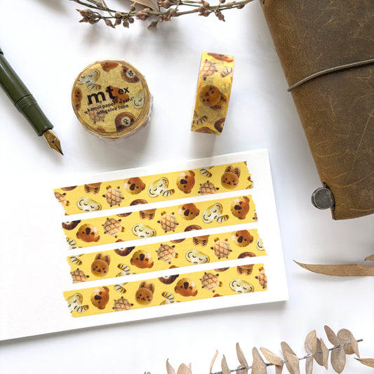mt / Washi Tape - Animal Shape Bread