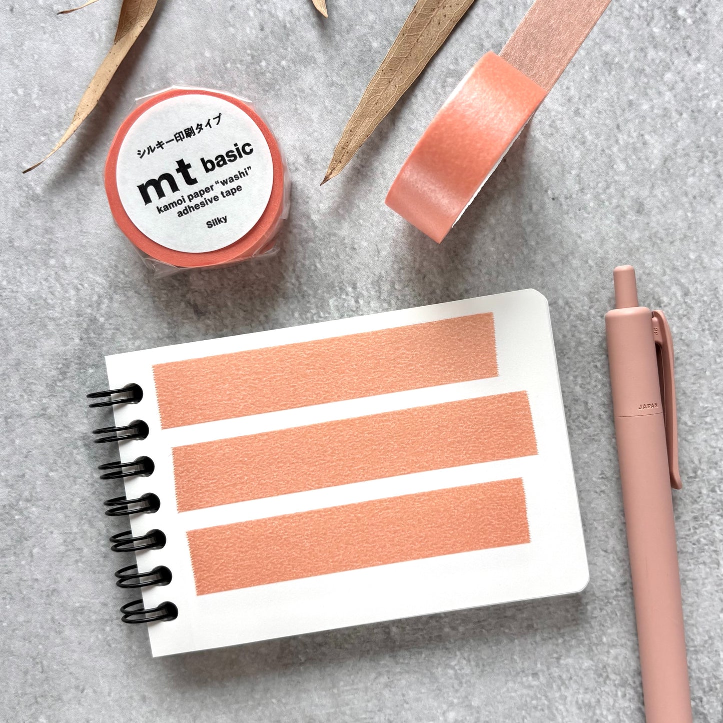 mt basic / Washi Tape - Silky Orange