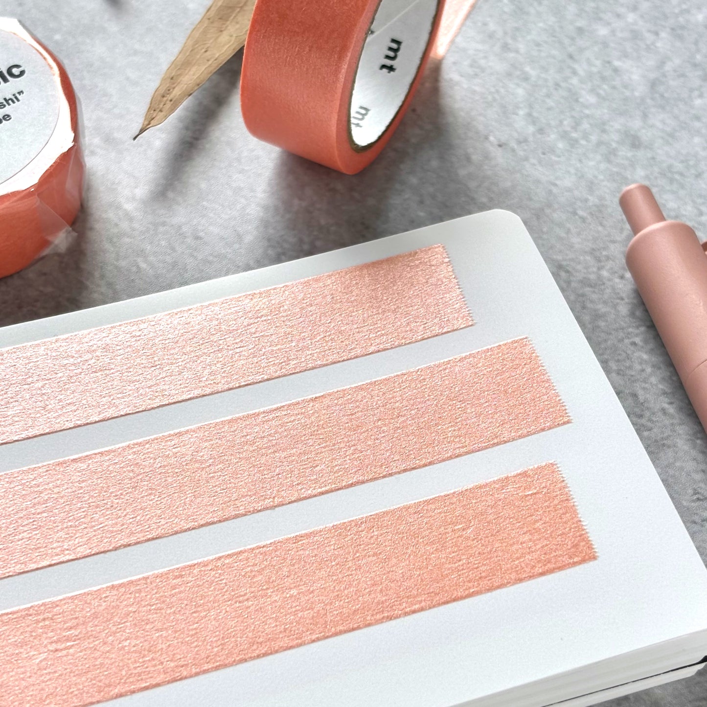 mt basic / Washi Tape - Silky Orange