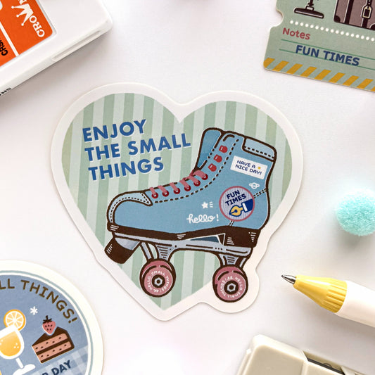 Hello, Harajuku! Limited Edition / eric / Vinyl Sticker - Roller Skates